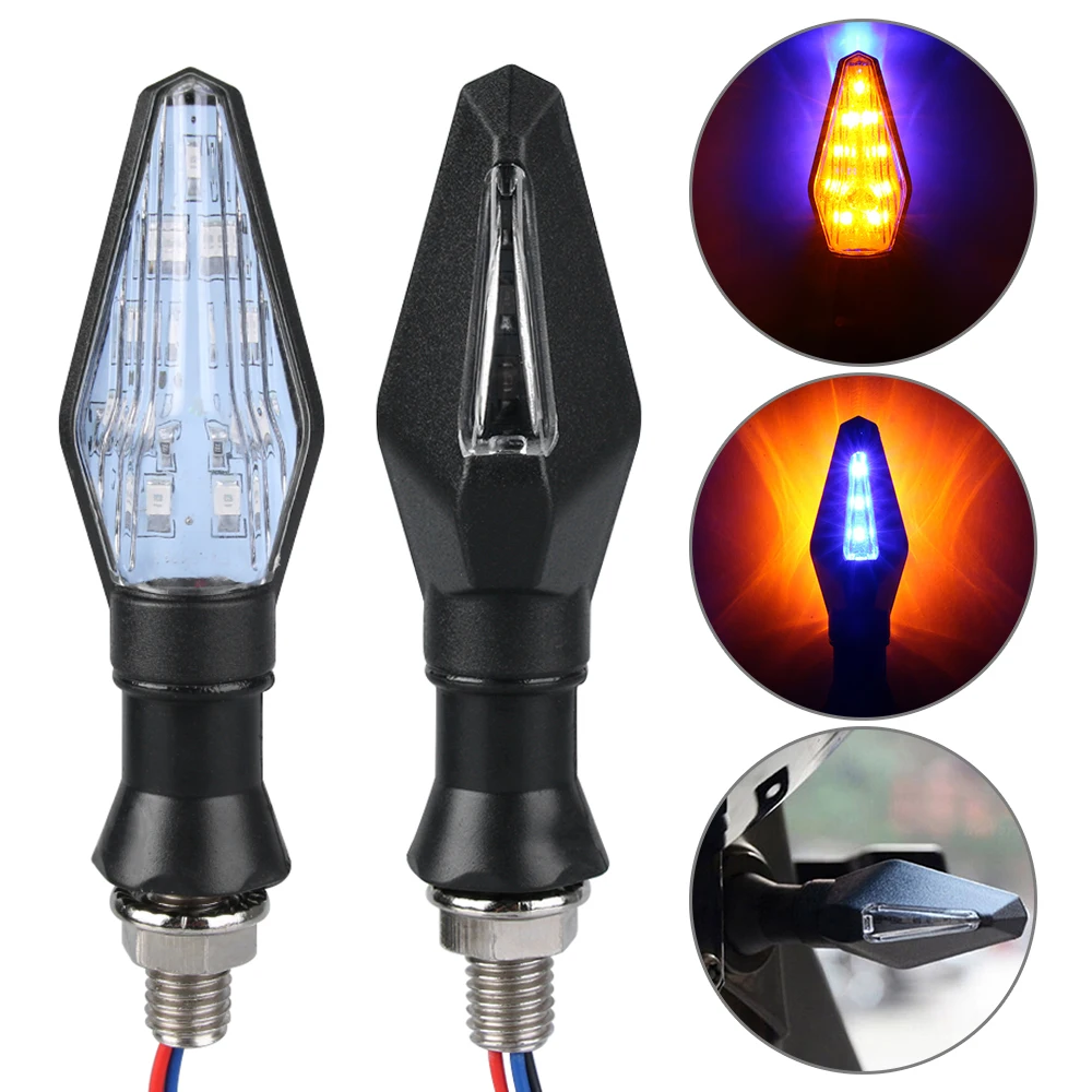 

1Pair 12V Universal Motorcycle LED Turn Signal Light Amber Indicators Blinker Lighting Motorcycle Bulb High Quality