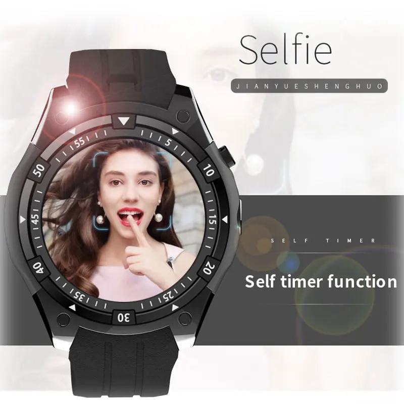 US $124.27 Coopkony  Android 51 Wifi Smart Watch 3G Call GPS Smart Watch Phone Women Men Waterproof Heart Rate Tracker Alarm Smart Watch