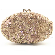 gold diamond Crystal Bridesmaid Clutch Evening Bag Wedding Party Box champagne Handbag clutch Purse Women Minaudiere Bag female gold diamond Crystal Bridesmaid Clutch Evening Bag Wedding Party Box champagne Handbag clutch Purse Women Minaudiere Bag female