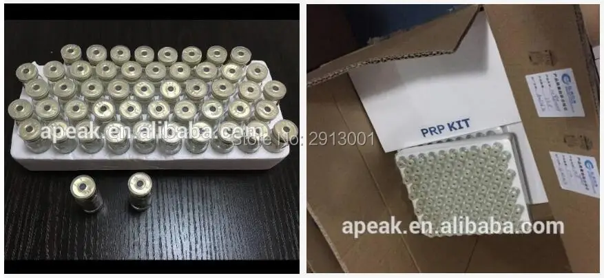PRP kit and&nbsp;PRP activator&nbsp;package