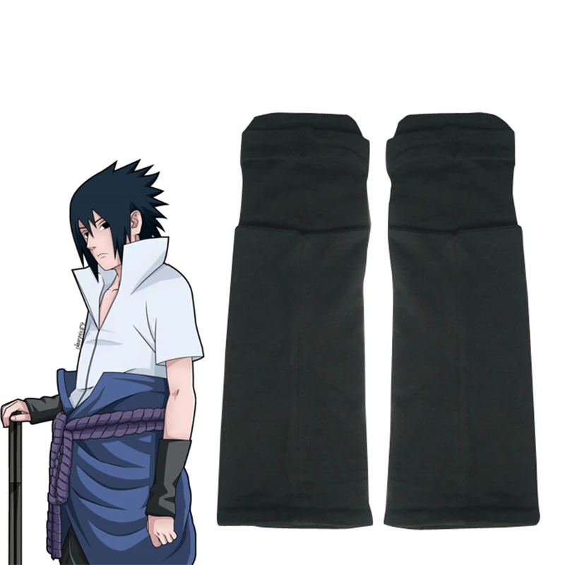 Athemis Uchiha Sasuke гетры для рук Защита полосатые рукава нароту костюм для косплея «Ниндзя» Аксессуары для косплея