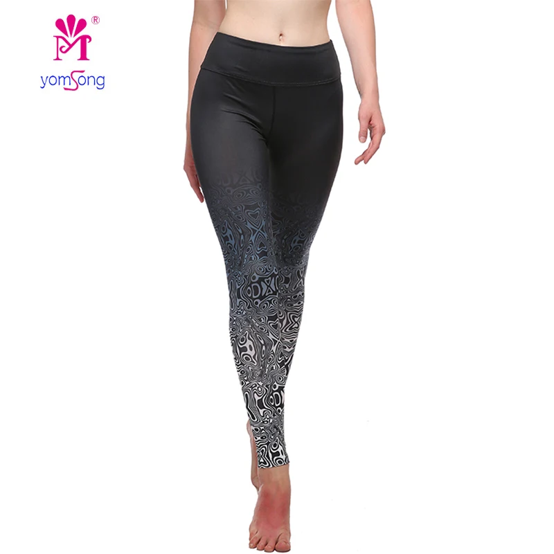 Yomsong 2017 New Arrival Sporting Legggings Women Workout Legging 3D