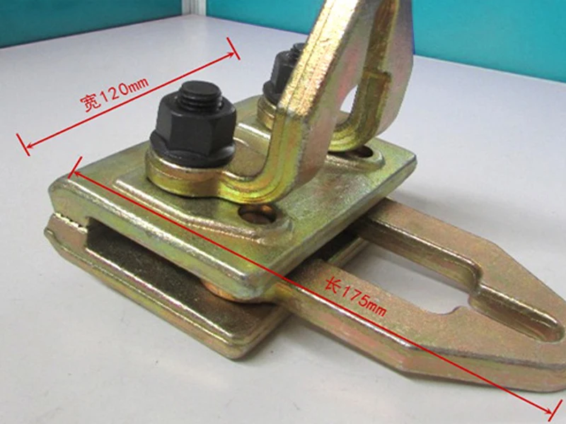 US $62.60 5 TON 2 WAY FRAME BACK RACK CLAMP H D REPAIR DENT PULLER CHASSIS STRAIGHTENERS