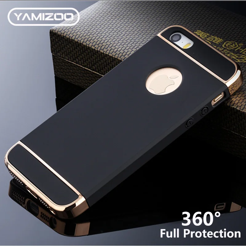 

YAMIZOO 5 5s Case For iPhone 6 6s Case 7 Luxury Hard Full Coverage Phone Cases On 8 x Cover For iPhone 6 6s 7 Plus Case 5 5s se