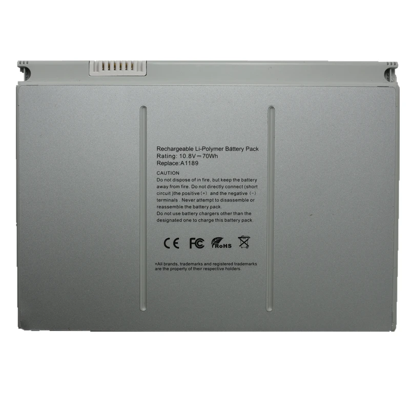 HSW 6600mAh Аккумулятор для ноутбука A1189 Apple MacBook Pro17 дюймов MA092T MA897X/A MA611B A1151 батарея A1212