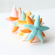 В морском стиле 5 шт. милые Морская звезда магнит на холодильник для домашнего декора красочные SeaStar стикер сообщений детский подарок жаркое лето