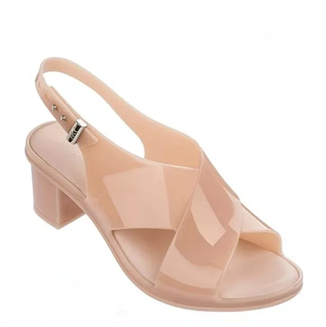 

Melissa Women Sandals Wedges Shoes Women High Heels Sandals With Platform Shoes Female Wedge Heels Peep Toe Women Summer Shoes