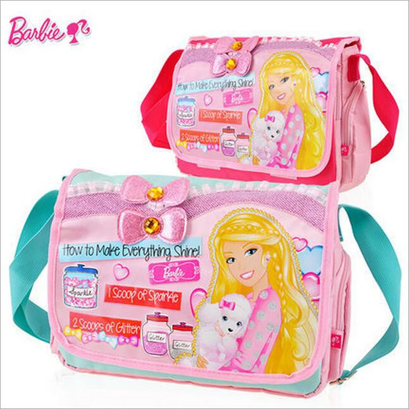 Genuine Barbie New Style Children School Bags For S Randoseru Genuine Barbie New Style Children School Bags For S Randoseru Kids Book Messenger Bag Handbag Dual Purpose In From Luggage