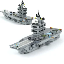 564 PCS Building Blocks aircraft carriers ship model building blocks school educational supplies toys