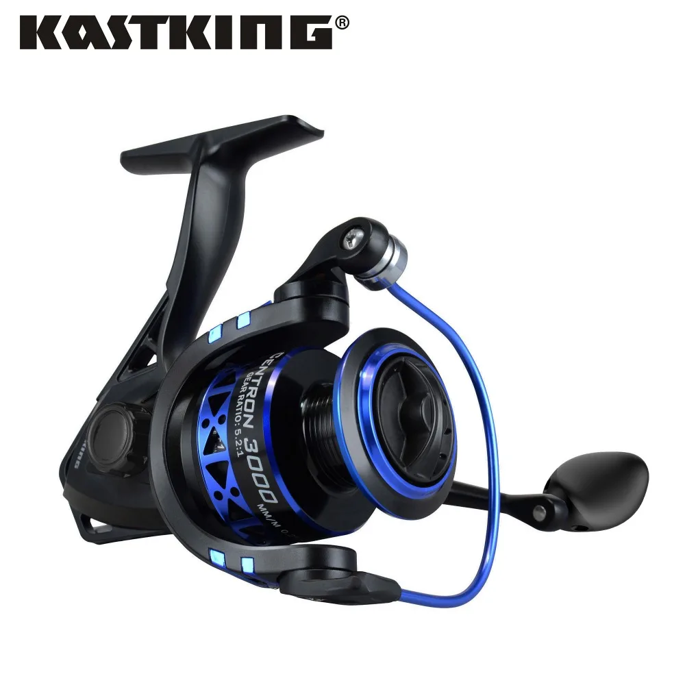 

KastKing Centron 8KG Max Drag Power 5.2:1/4.5:1 Gear Ratio 9+1 Ball Bearings Carp Fishing Reel Light Weight Spinning Reel
