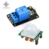 HC-SR501 SR501 Human Infrared Pyroelectr Sensor PIR + 5V 1 Channel Relay Module ► Photo 1/6