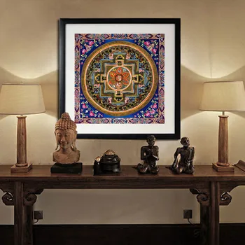

Tibetan thangka mandala art paintings thangka buddha religion faith home decor culture spiritual canvas painting art