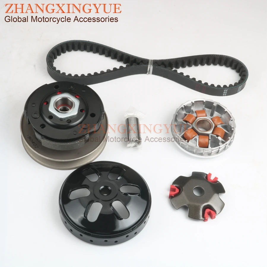 

Racing Quality Variator 7G & Clutch Kit & 669 Belt for FLY SCOOTERS IL Bello 50cc 139QMB/QMA GY6 4-stroke
