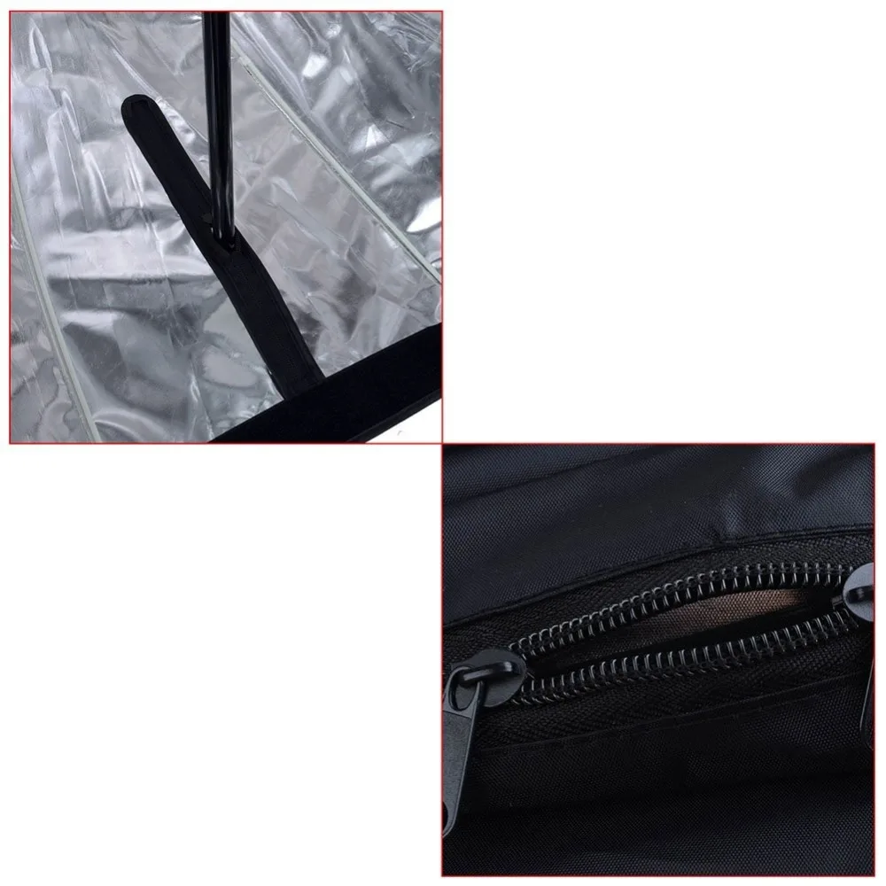 Neewer 120 cm Portable Octagonal Paraguas Softbox Negro // Rojo