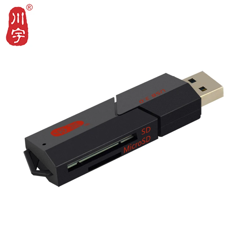 Kawau устройство для чтения карт SD TF 3,0 USB максимальная поддержка 512 Гб адаптер для карт с разъемом для Micro SD/SD карт C307 устройство для чтения карт памяти для компьютера