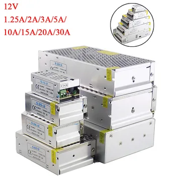

DC 12V Led 1A 2A 3A 5A 10A 15A 20A 30A Lighting Transformers LED Driver Power Adapter for LED Strip Light Switch Power Supply