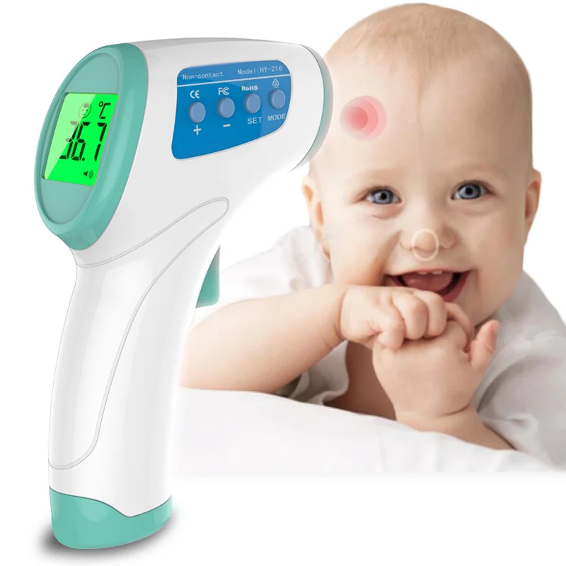 Electronic digital thermometer baby Infrared measurement fever Muti