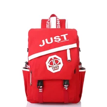Canvas backpack Korean version of the middle school students backpack casual backpack large capacity travel bag three-use bag simple canvas backpack japan and south korea version of the bag men s youth campus students travel shoulder bag