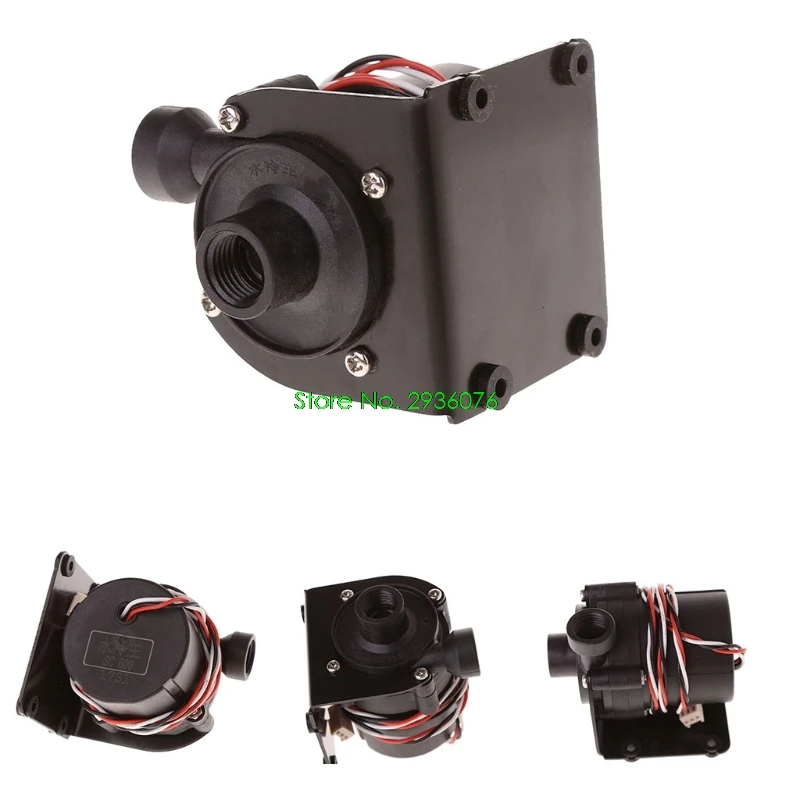 

12V DC Water Pump 500 L/H G1/4" Input And Output SC600 With Bracket Drop Shipping Support