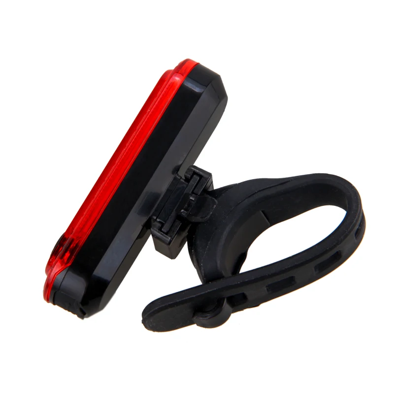 Cheap Mini USB Bike Taillight Rechargeable Rear Lamp Safety Warning Light Red/Blue+red Light for Night Cycling 11