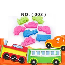 Инструмент для пластилина, игрушка#180, автомобильная форма «Автомобиль», 8 шт., грязевой набор инструментов, детский ручной пластилин, игрушки, пластилин