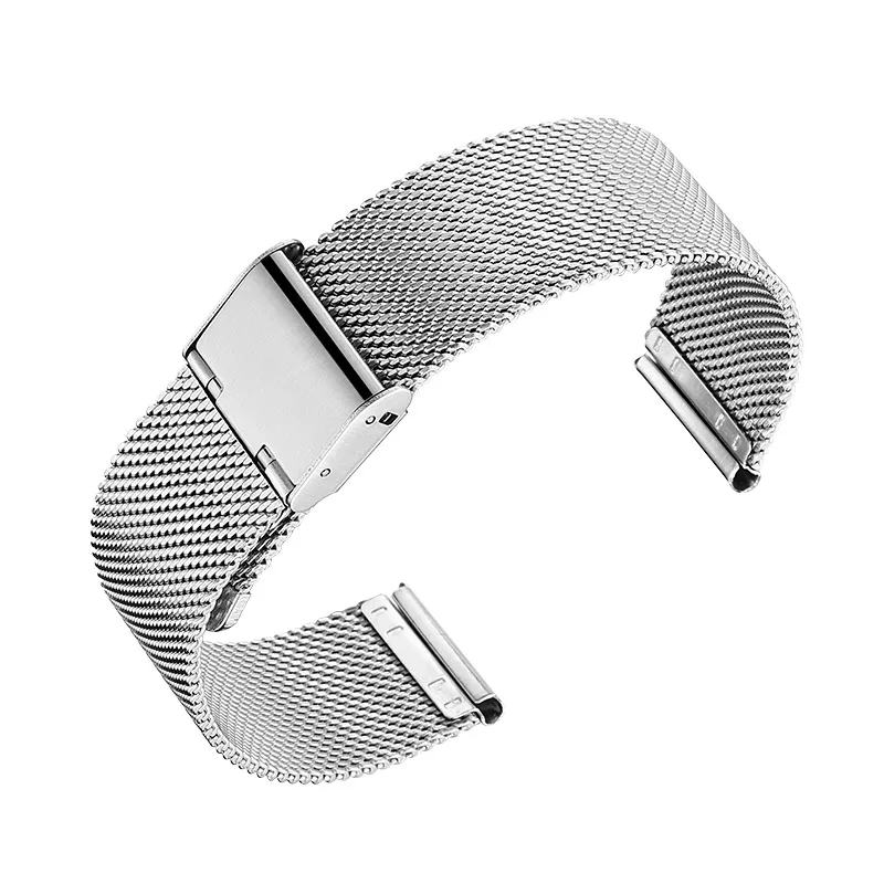 2 см 18 мм лучший бренд класса люкс Нержавеющая сталь ремни наручные часы