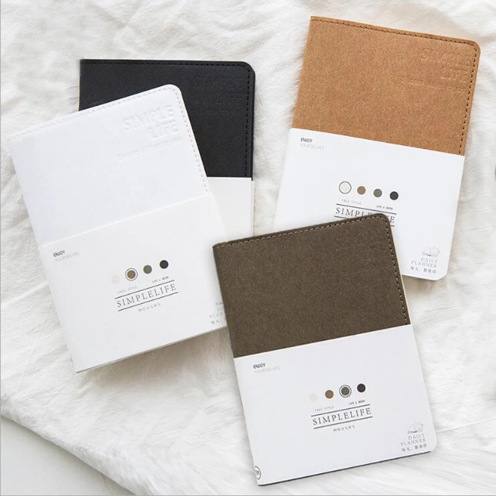 

Clear A6 Replaced Filler Papers's Planner Office School Stationery Daily Plan Schedule Notebook Organizer Travel Portable Book