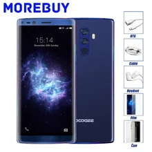 DOOGEE Mix 2 Smartphone Helio P25 Octa Core Quad 6G RAM 64G ROM 5.99” FHD 18:9 Bezelless Android 7.1 Dual Back Camera 4060mAh