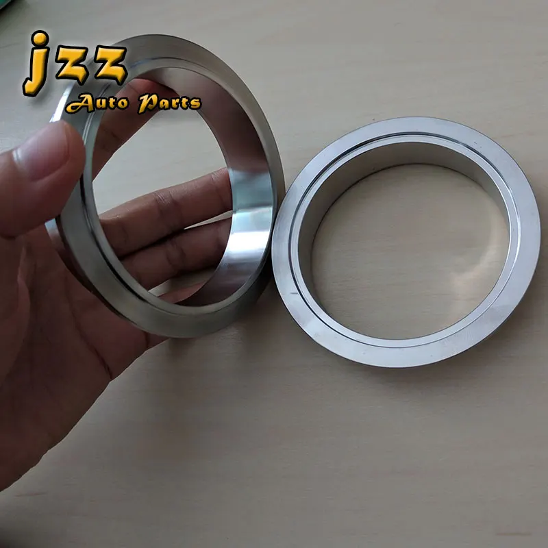 JZZ нержавеющая сталь 201 V-Band фланец зажим комплект мужской/женский для турбо выхлопные трубы для 2 ''2,5'' 3 ''глушитель
