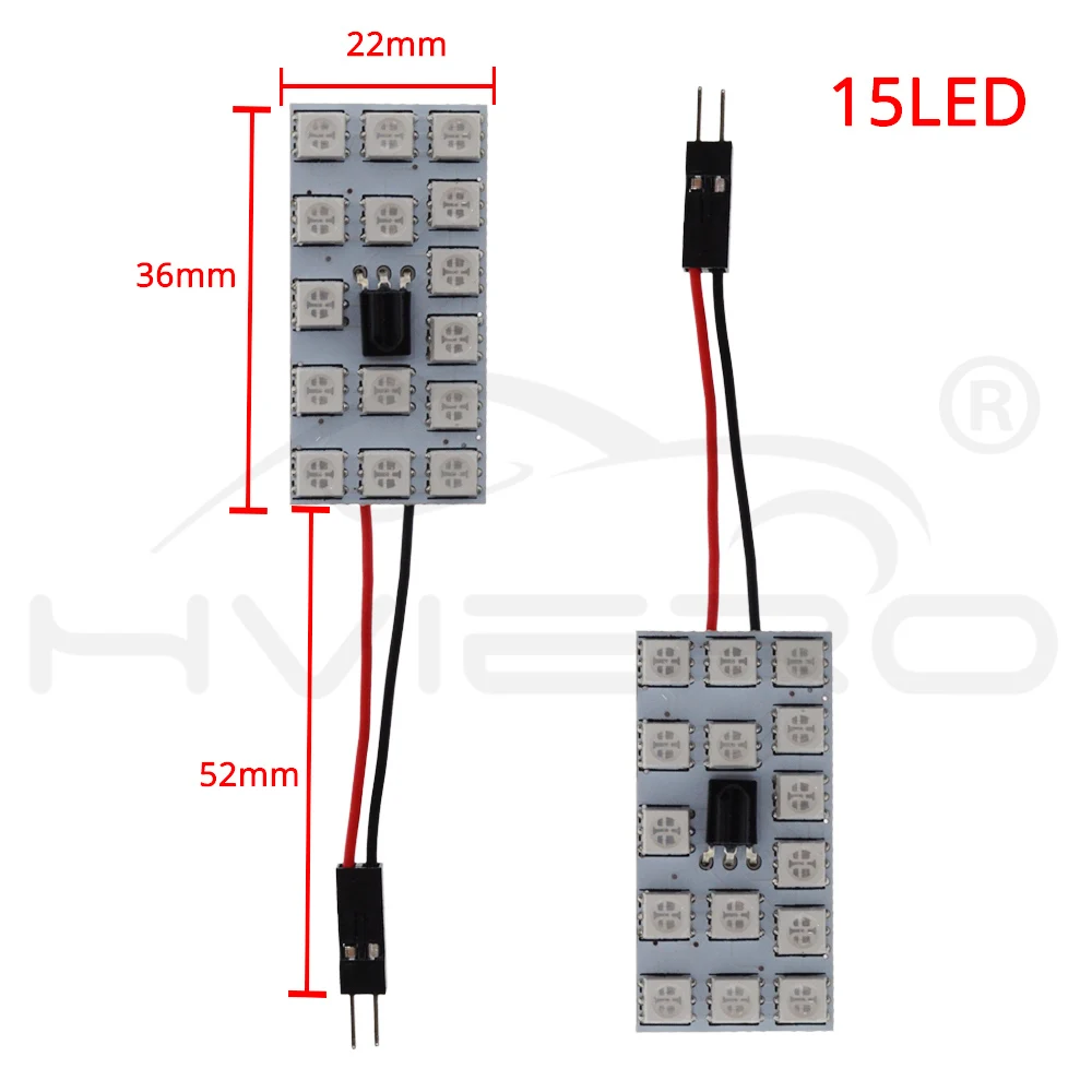 T10 RGB 5050 12SMD Автомобильный светодиодный пульт дистанционного управления Rgb Светодиодная панель для автомобиля интерьер Авто светильник s чтение купол фестон BA9S адаптер DC 12v светильник