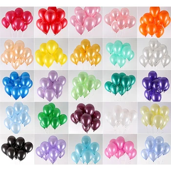 

10/20/30pc 10inch 1.5g Pearl Latex Balloons Happy Birthday Party Wedding Christmas Decorations Balloon Kids Air Balls Globos