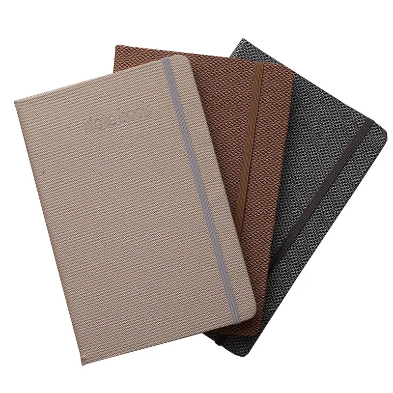 

A5 pu business office notepad notebook simple solid color Notebook
