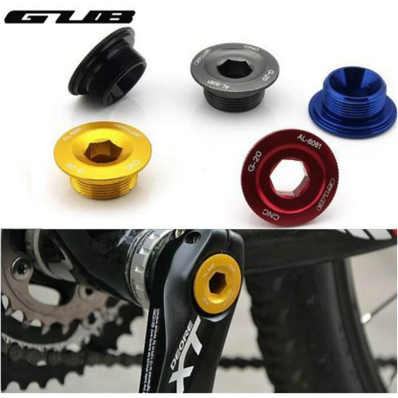 

MTB Road Bike Crank Arm Bolt, Crankset Fixing Bolt Screw CNC for SHIMANO, Crank Arm Screw BB Axis Screws 8g