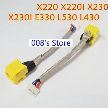 

New DC Power Jack Cable For IBM Lenovo Thinkpad X220 X220I X230 X230I L530 04W1680 Laptop Charging Port Harness Socket Connector