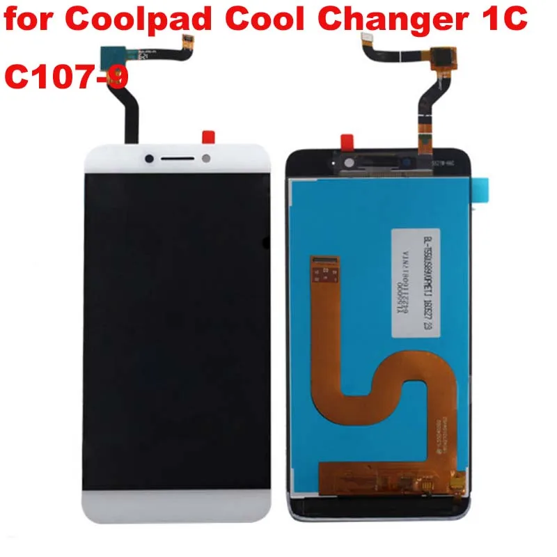 

original LCD for Coolpad Cool Changer 1C C107 C107-9 LCD Display Matrix Touch screen For Prestigio Free Shipping