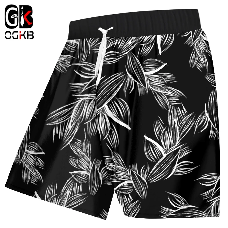 mens leopard print board shorts