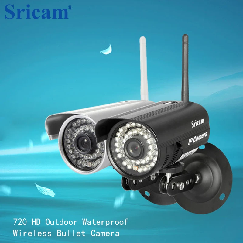 Sricam SP013 HD 720P инфракрасный Камера открытый Водонепроницаемый WI FI Ночное видение