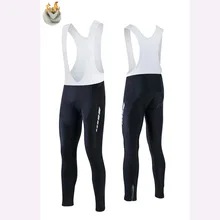 SUREA Зима Флис Теплые Колготки Длинные Нагрудник Брюки Дышащий гель Площадку Спортивная Pro Team Велосипед Велоспорт Одежда Велосипедов Открытый L03