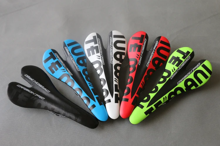

ASIACOM Ultralight Full Carbon Fiber Mountain Bike Saddle Road Bicycle Seat Cushion Carbon+Leather MTB Saddle Parts 280mm*145mm