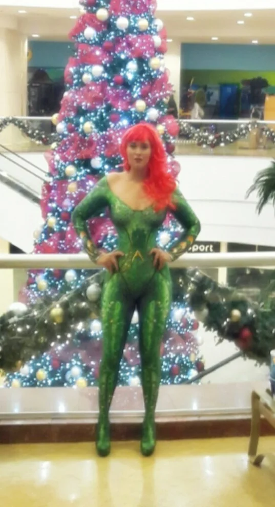 Mera Aquaman фильм версия Косплей Костюм 3D принт спандекс зентай боди костюмы на Хэллоуин для женщин высокое качество комбинезон