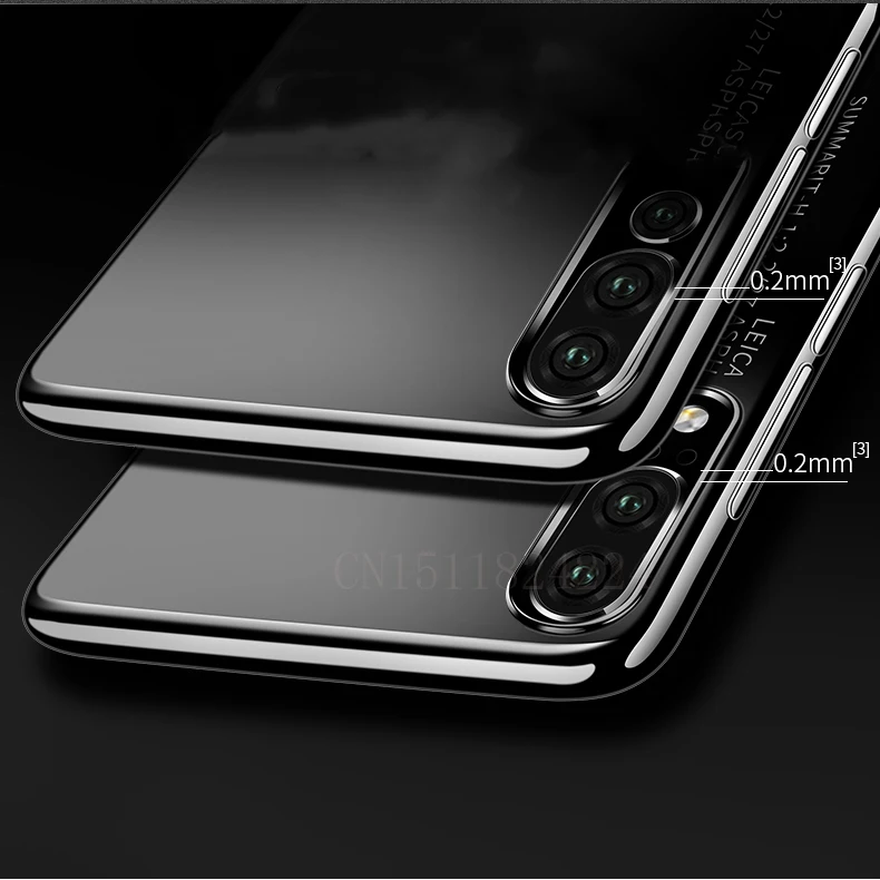 Electroplate TPU Soft Case For Huawei P20 Pro P10 P Smart Plus Nova 3 3i 3E Mate 10 9 Honor 10 9i 9 7X 8X V10 V9 Anit-Skid Case (4)