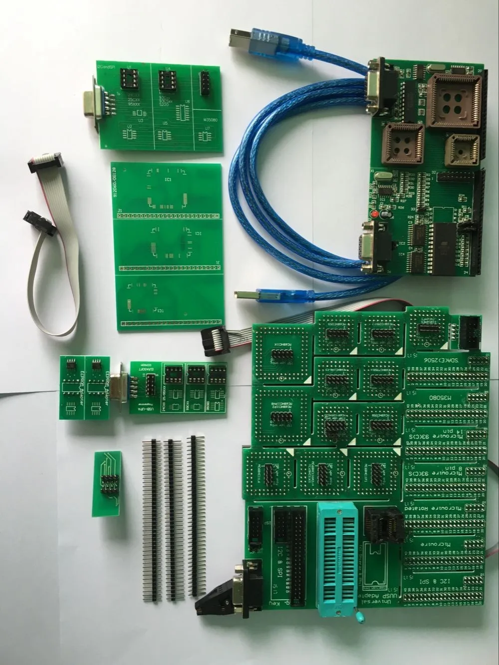 UPA Полный Адаптеры TMS и адаптер NEC Eeprom адаптер плата Eeprom с 8soic зажим и Eeprom кабель полный посылка