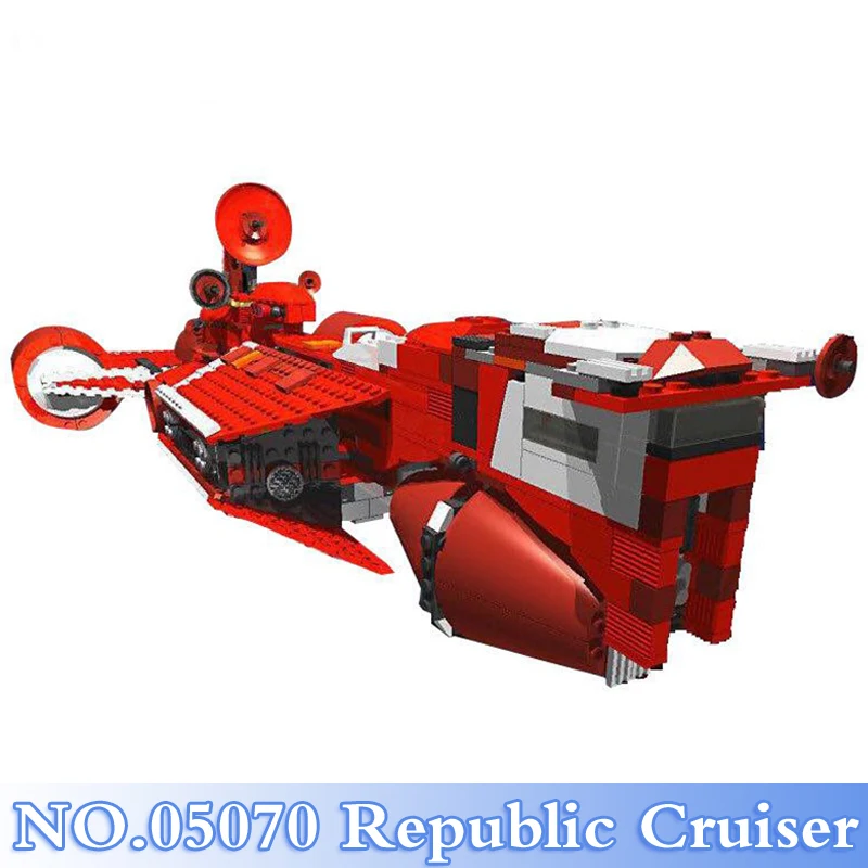 

Lepin 05070 963Pcs Star War The Republic Cruiser Figures Model Building Blocks Bricks Compatible Legoing 7665 Toys For Children