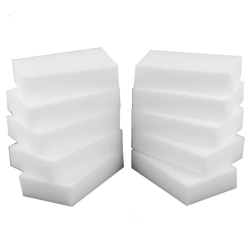 

100*70*30 Mm 50pc Large Melamine Magic Melamine Sponge Eraser Dish Washing Household Goods Kitchen Items Office Clean Supplier E