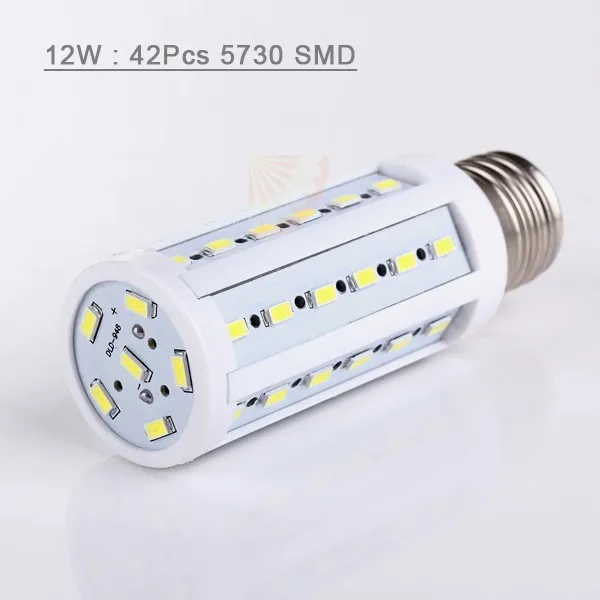 1 шт. CE E27 E14 5730 5630 SMD СВЕТОДИОДНЫЙ кукурузный светильник переменного тока 220 В переменного тока 110 В 5 Вт 7 Вт 12 Вт 15 Вт 25 Вт 30 Вт 40 Вт 50 Вт светящийся Точечный светильник светодиодный светильник