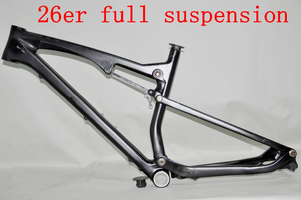 26 full suspension mountain bike