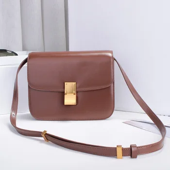 

257 New Fashion Lady Leather Handbag Messenger Bag Airline stewardess Bean Shoulder Bag