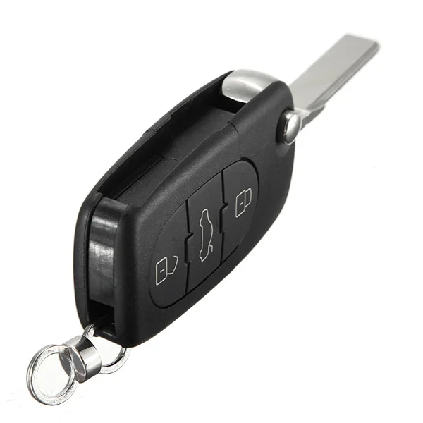 

3 Button Remote Key Fob Case Shell Blade HAA for Audi A2 A3 A4 A6 A8 TT 1994-2006