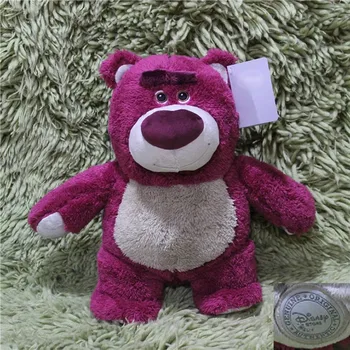 

Free Shipping 35cm=13.7inch Original Toy Story Lotso Huggin Bear Stuffed Bear Super Soft Toys for Children Kids Gift