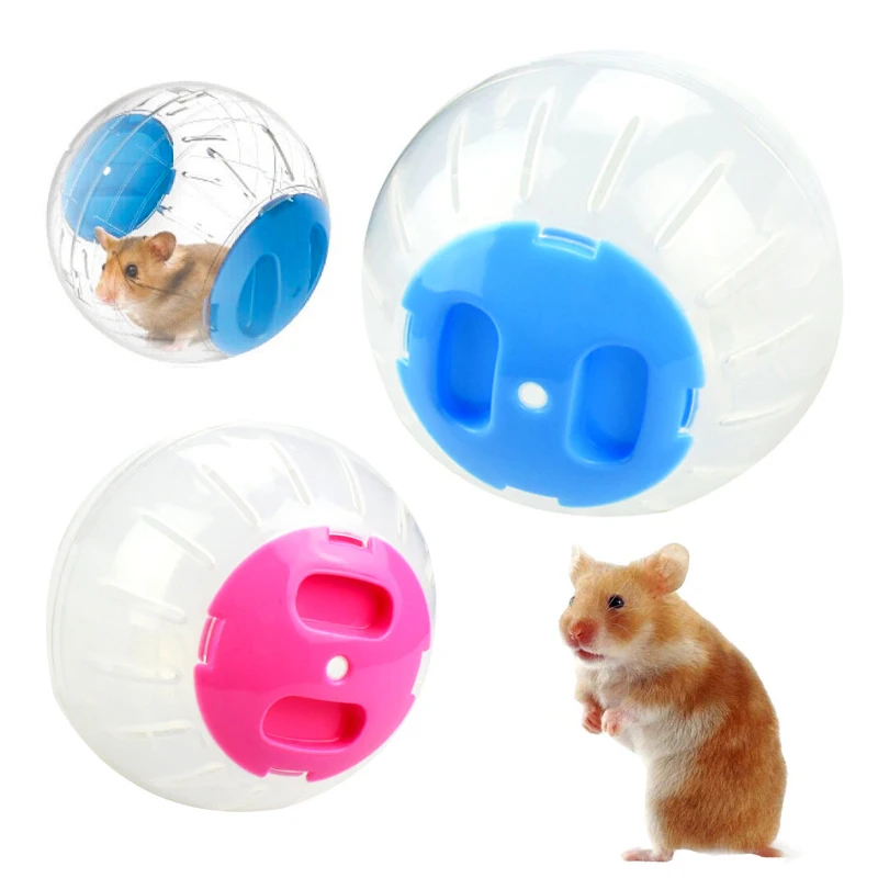 

Hot Hamster Toy Running Ball Without Bracket Plastic Fit for Small Pets Toy Clear Ball Small Pets Product